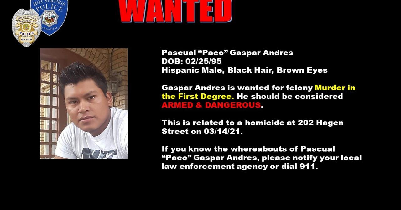 Malvern man arrested in connection with Hot Spring murder, police ...