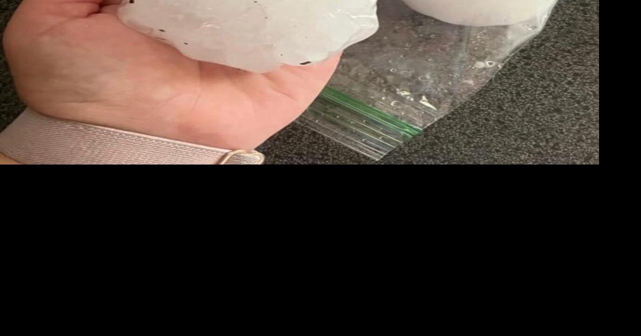 Baseball-sized hail rocks central Arkansas Wednesday | Photos & Videos ...
