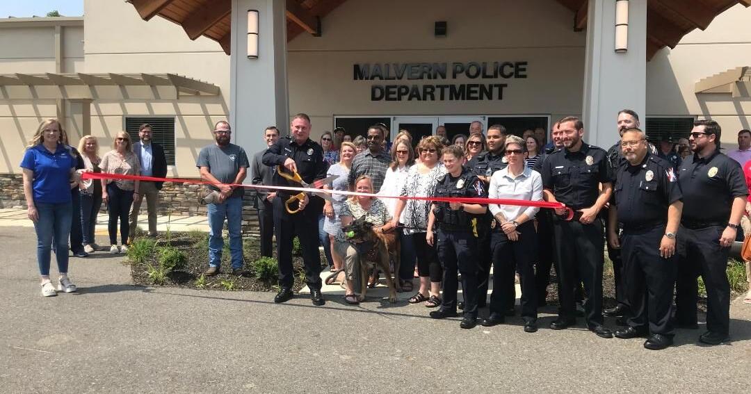 Malvern Police Department Ribbon Cutting Photos & Videos malvern