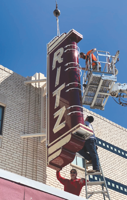The Ritz gets new marquee
