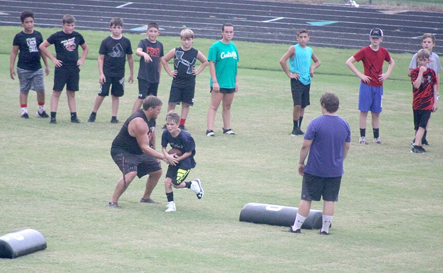 Magnet Cove Pee Wee Youth Football Camp 21 Sports Malvern Online Com