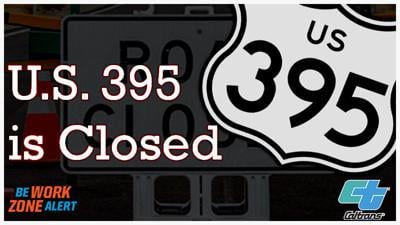U.S. 395 is Now Closed at Monitor Pass/S.R 88 Junction