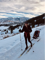 New Ski/Snowshoe Groomed Trail to Buckeye Hotsprings Ready