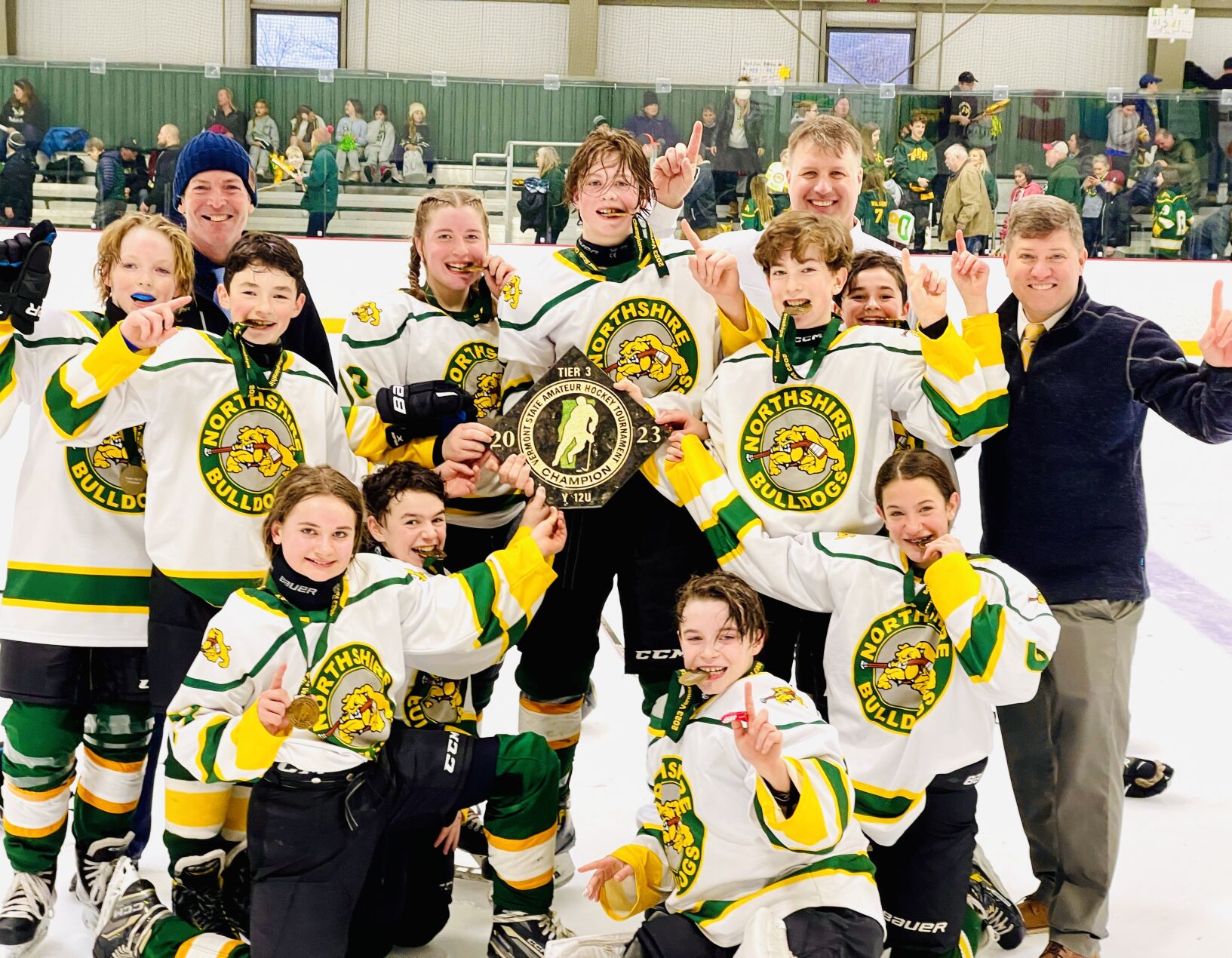 Bulldogs youth hockey team captures state title Sports