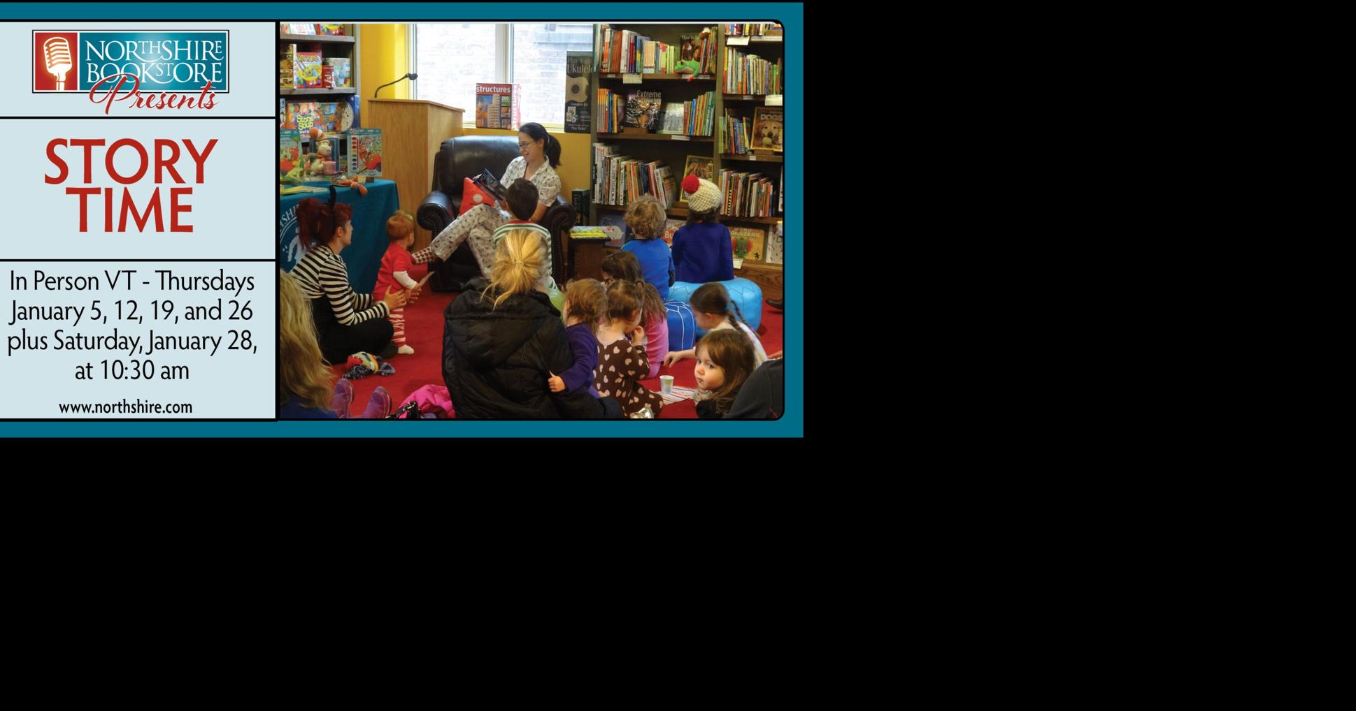 Northshire Bookstore announces weekly storytime Communitynews