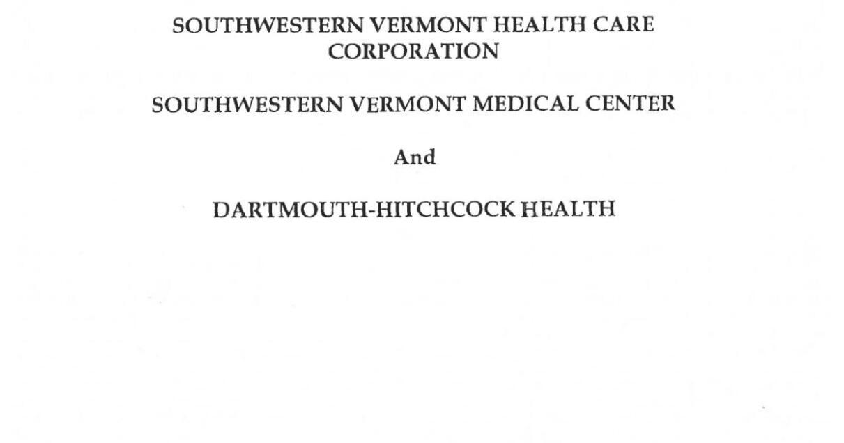 Southwestern Vermont Medical Center, Dartmouth Health complete integration - Vimarsana News