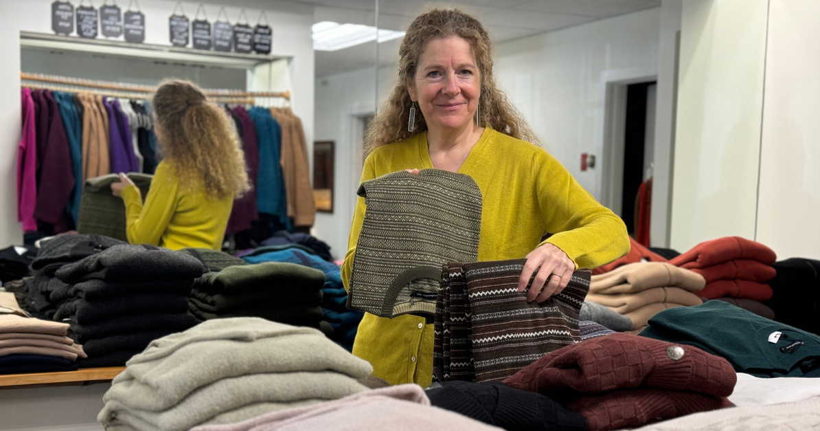 Vermont designer to showcase natural fiber clothing line in Manchester