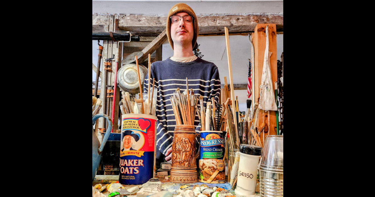 The art of releasing onto the canvas