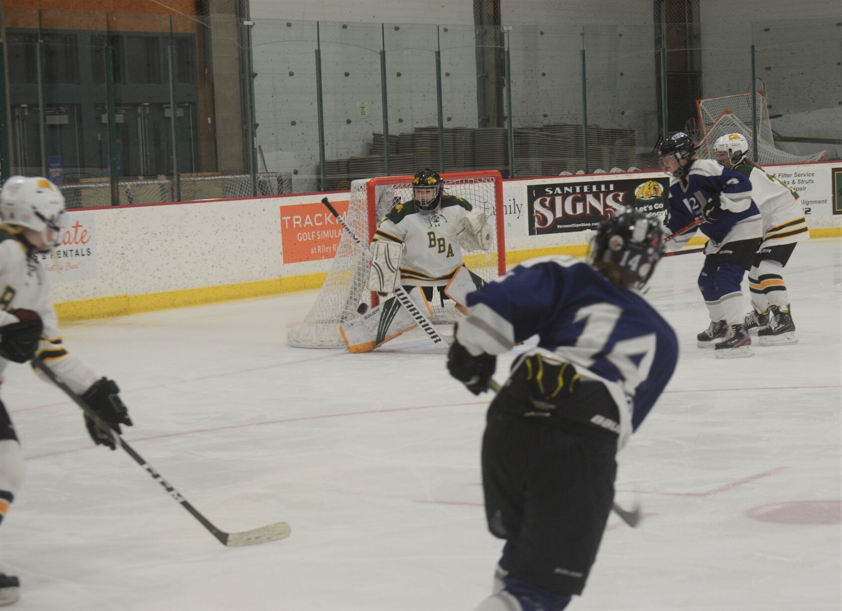 Burr and Burton girls hockey gets back on track beat U 32 3 0