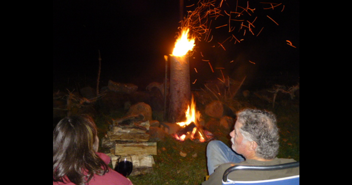 Outdoors | Boardman: The magic of hollow log fires is in the draft