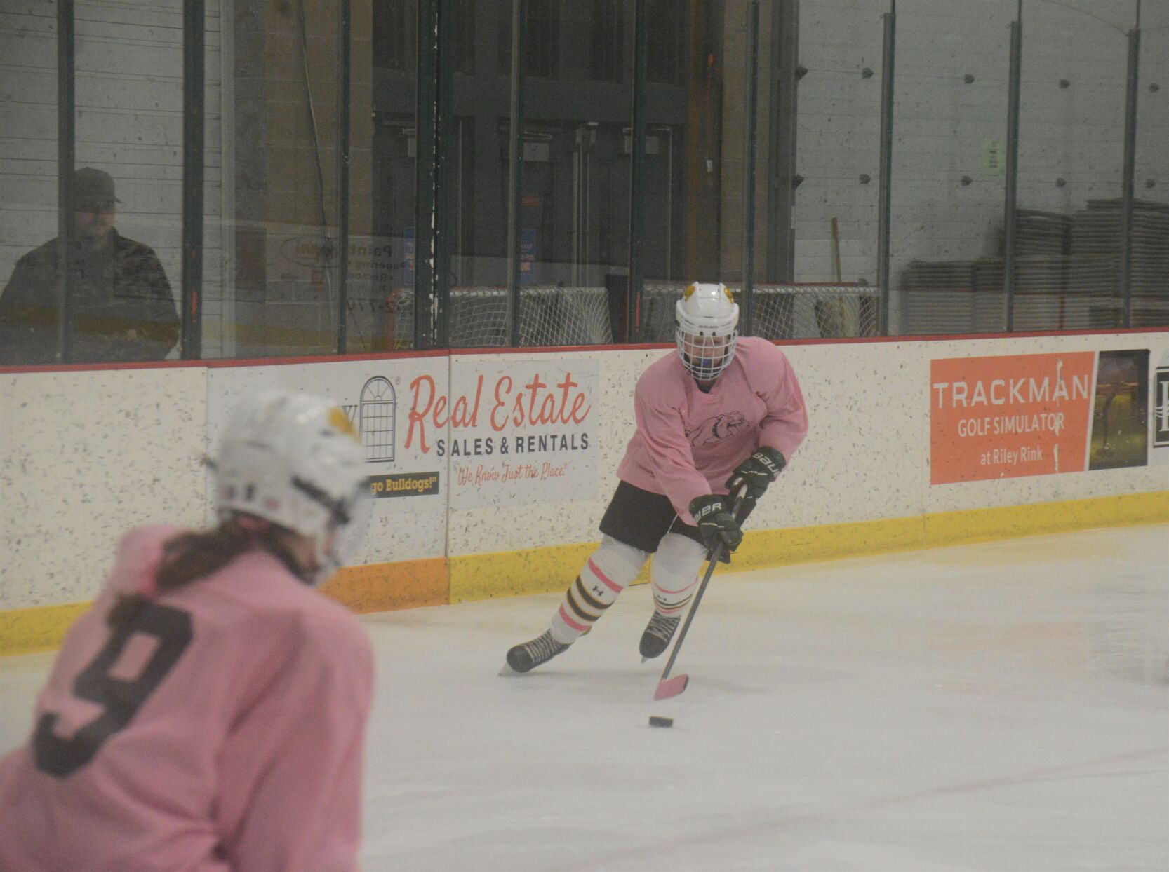 Pink the rink Burr and Burton hockey raises money for breast