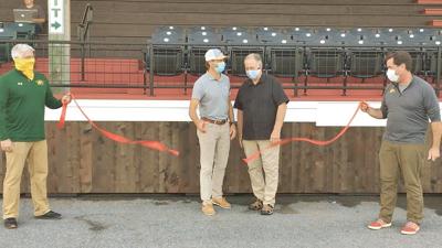 Photo: Grandstand ribbon cutting