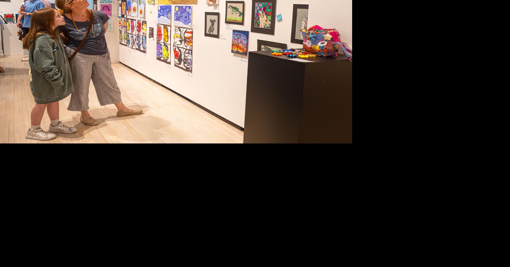 SVAC hosts opening of two 'Art from the Schools' exhibitions