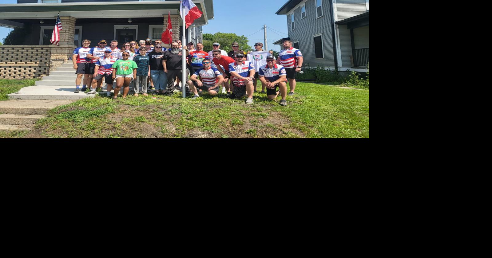 Local Marine veteran receives flagpole