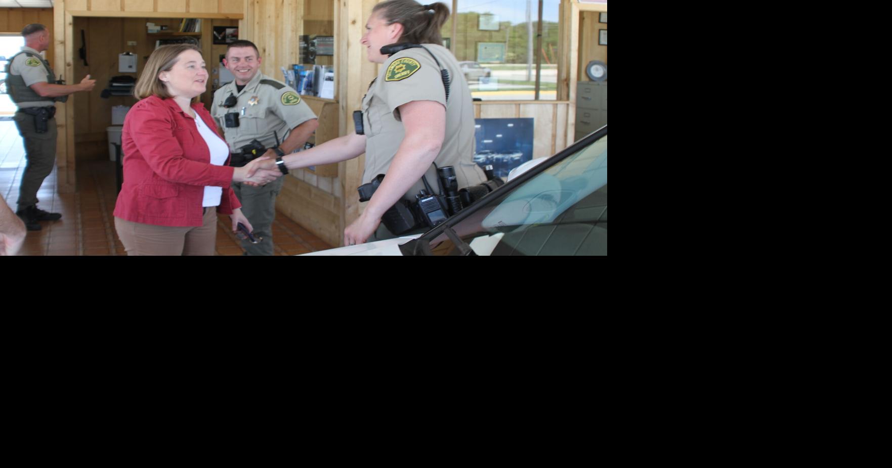 Attorney General meets with sheriff department officials