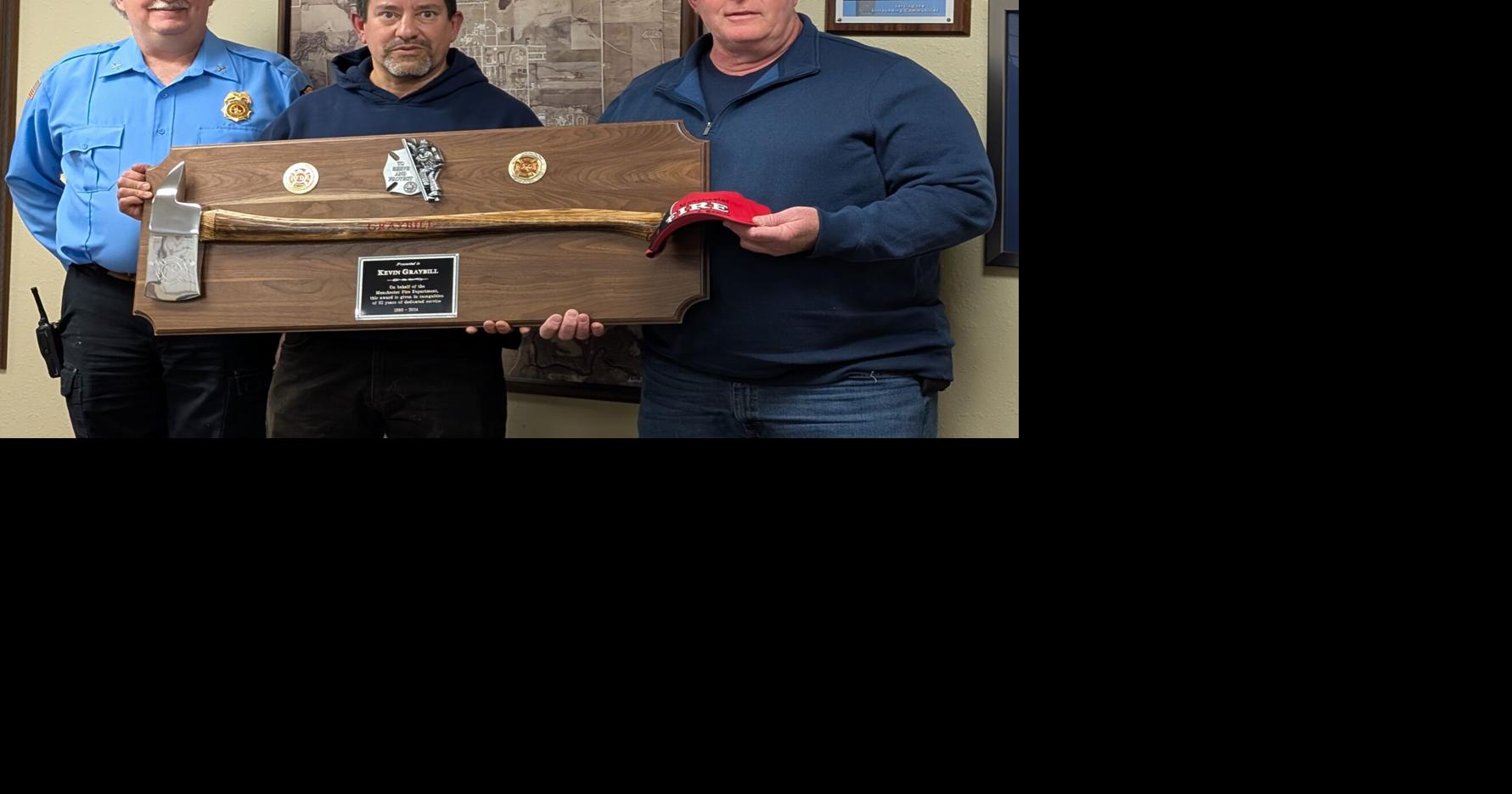 Graybill honored at council meeting | News | manchesterpress.com