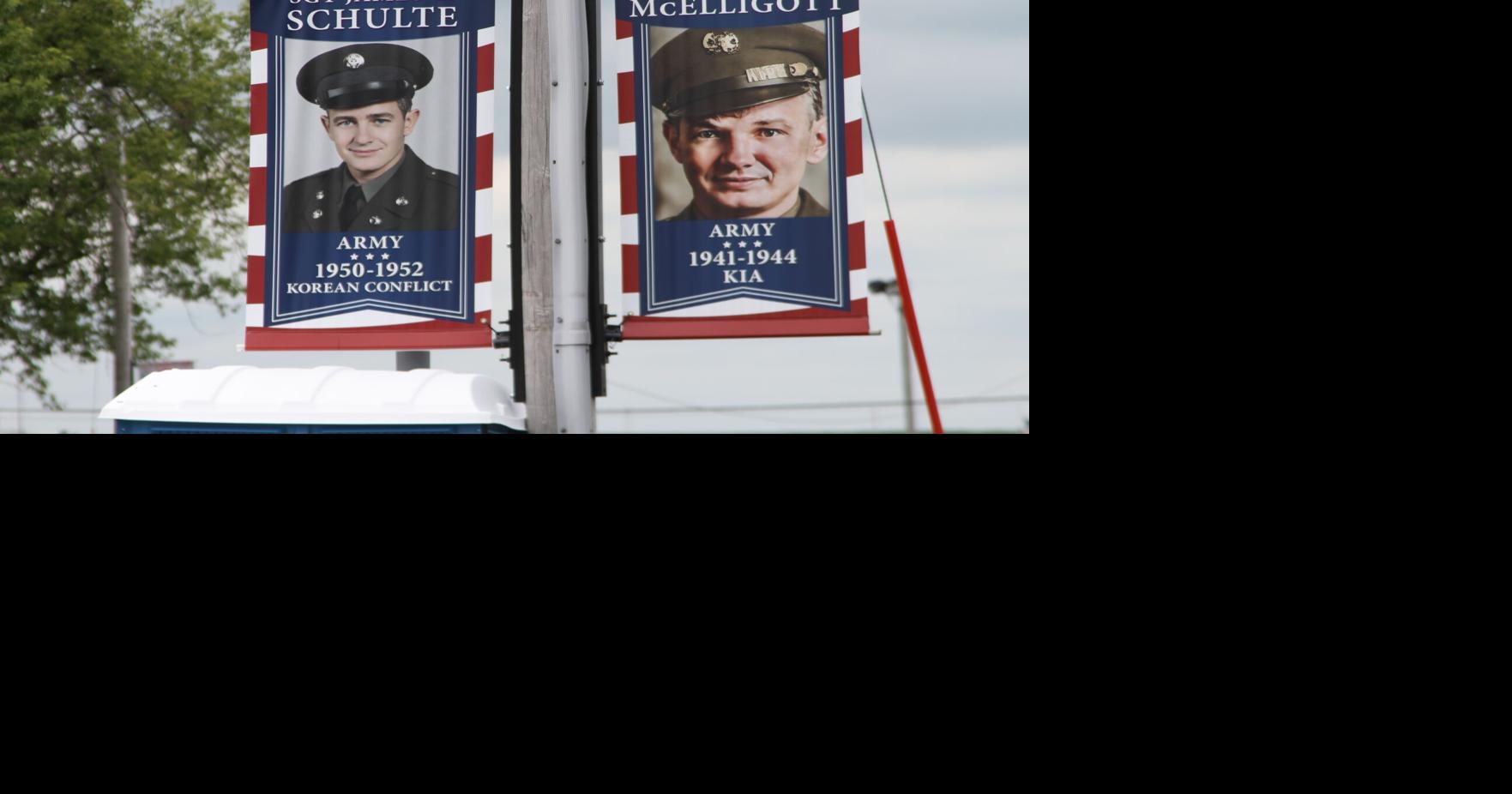 Banners honor legacy of Ryan service veterans