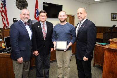 Welcome home: Veterans Court celebrates first graduate