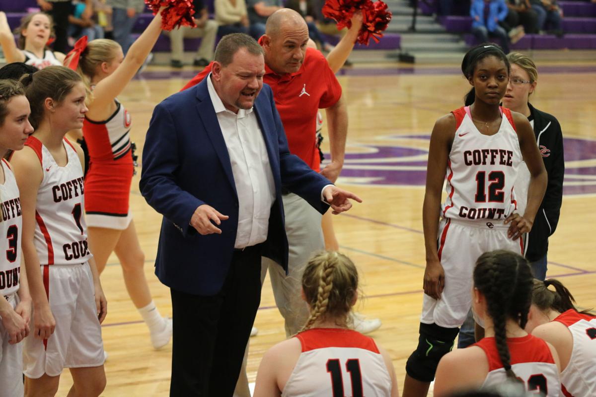 High School Basketball Shelbyville Holds Off Coffee County Wins