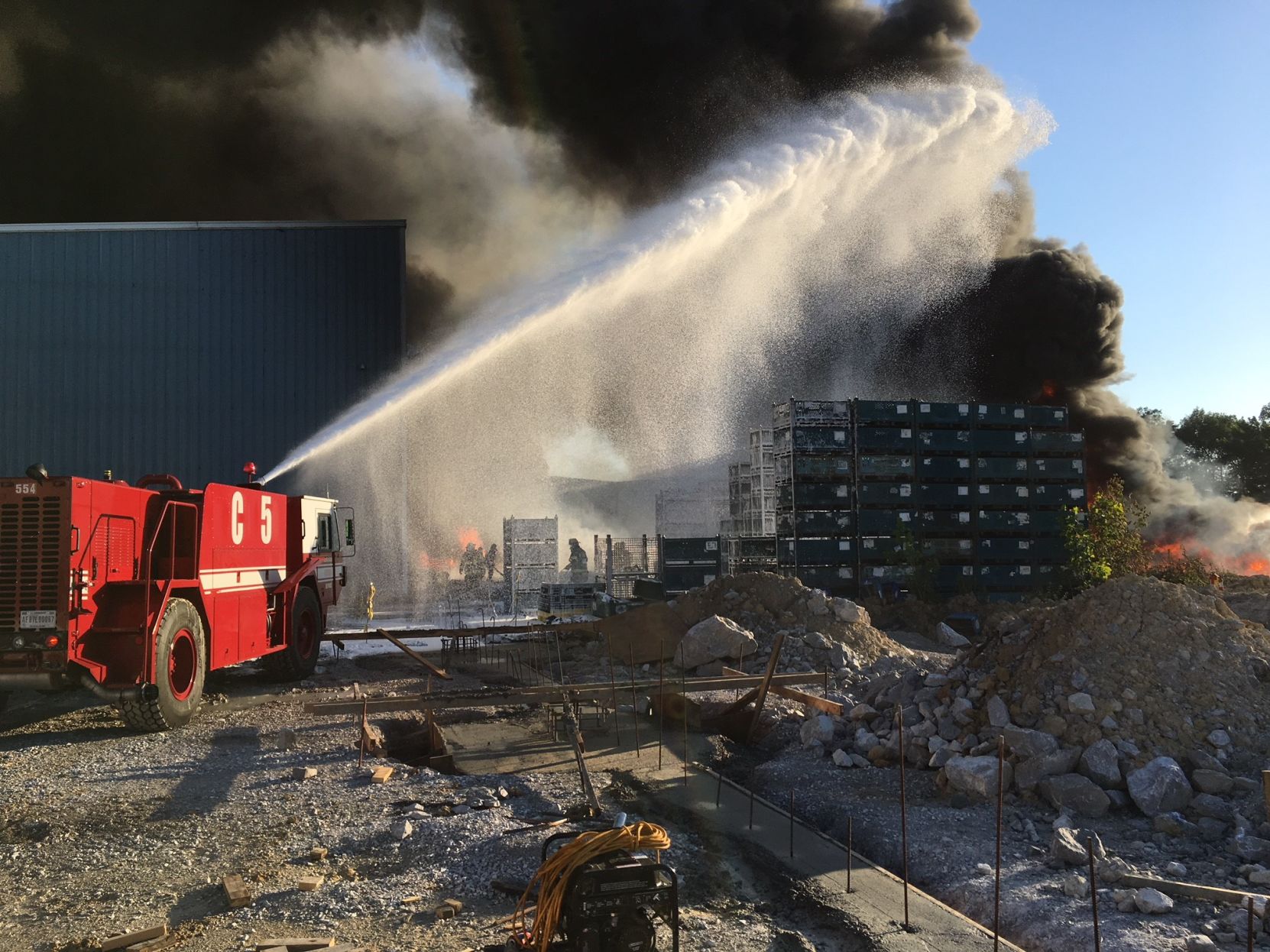 Vans hotsell factory fire