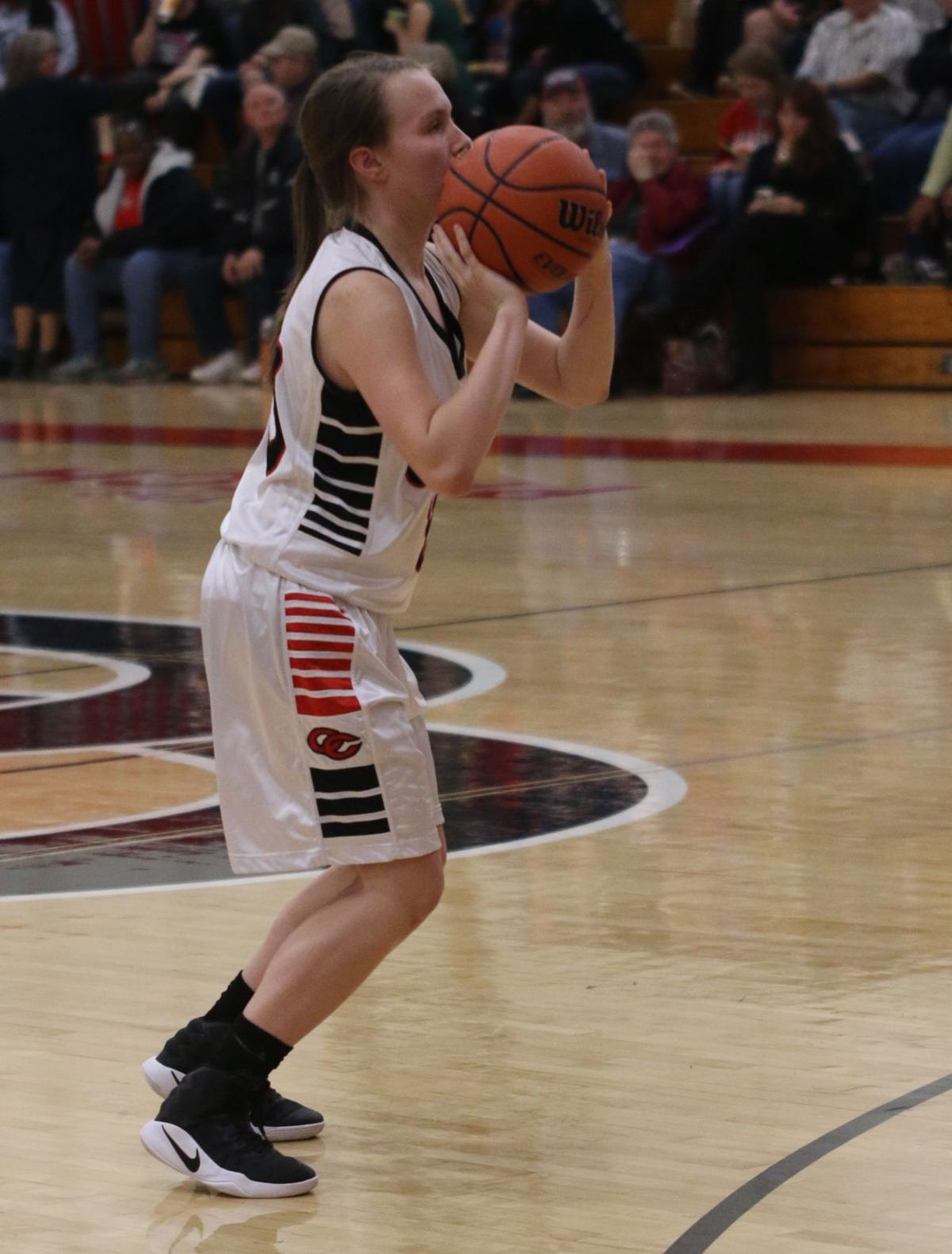 High School Basketball Abby Morgan Jumper Lifts Coffee County