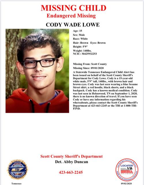 Endangered child alert issued