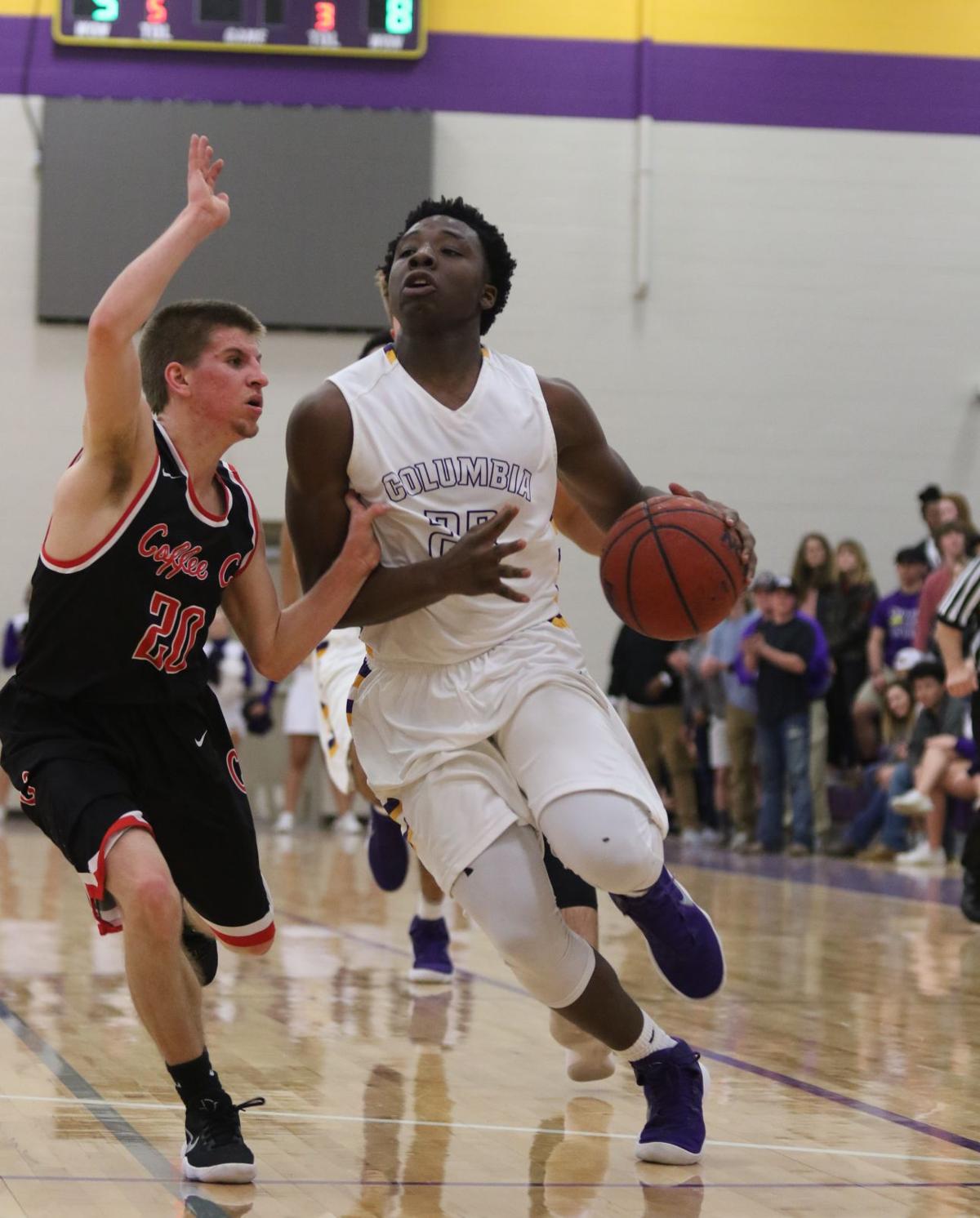 High School Basketball Lady Raiders Blow Past Columbia Lions