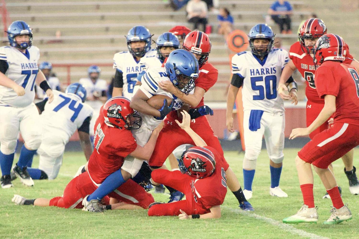 Middle School Football: Raiders fall to Harris in home opener