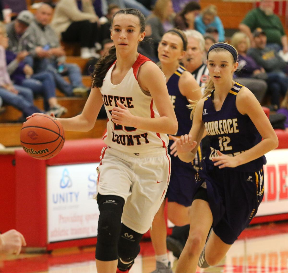 High School Basketball Coffee County Sweeps Lawrence County In District Opener Local Sports Manchestertimes Com