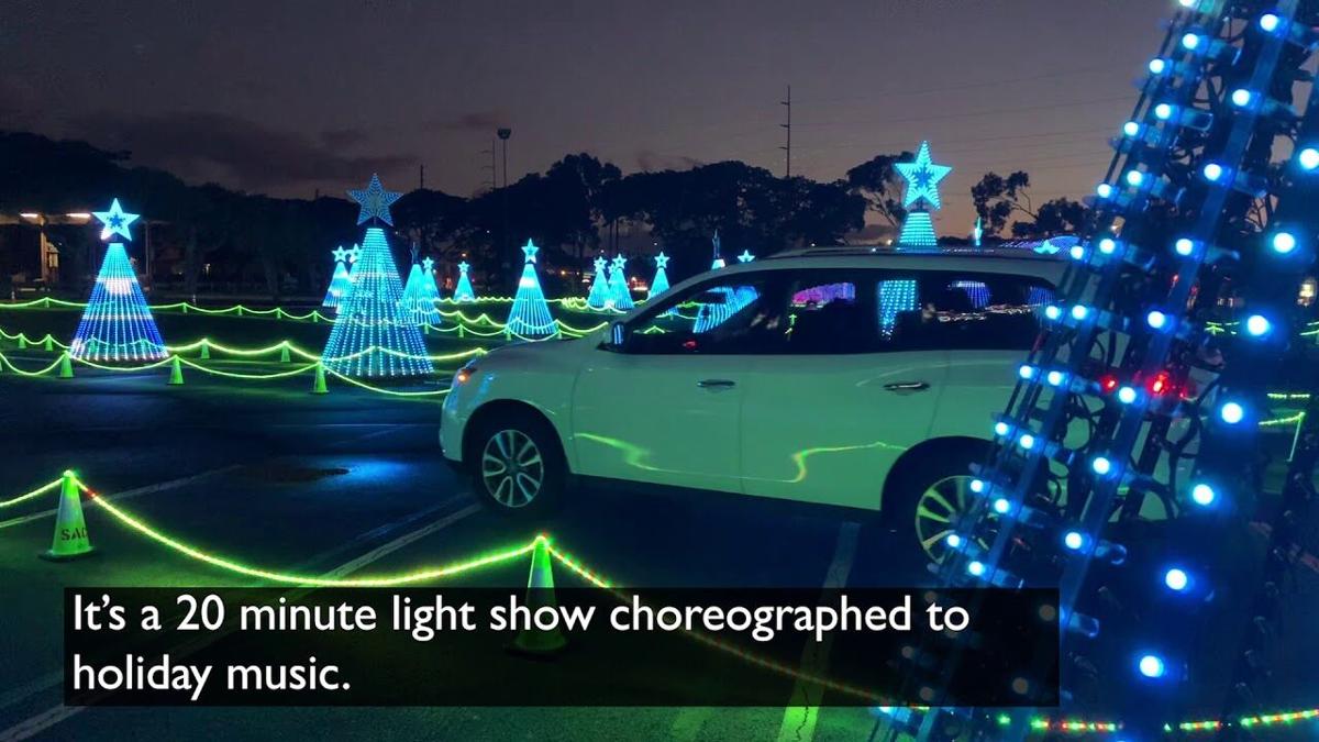 Aloha Stadium Aglow With Christmas Lights For A Good Cause | Features | Manoanow.org