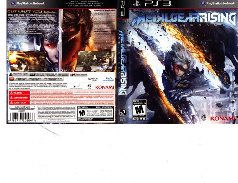 ANÁLISE: Metal Gear Rising: Revengeance (PS3)