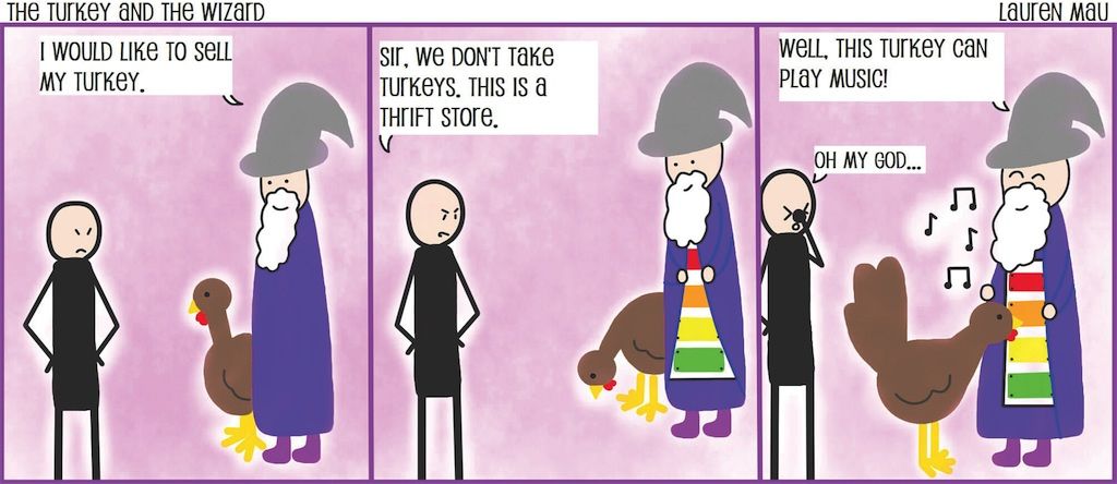 The Turkey and the Wizard