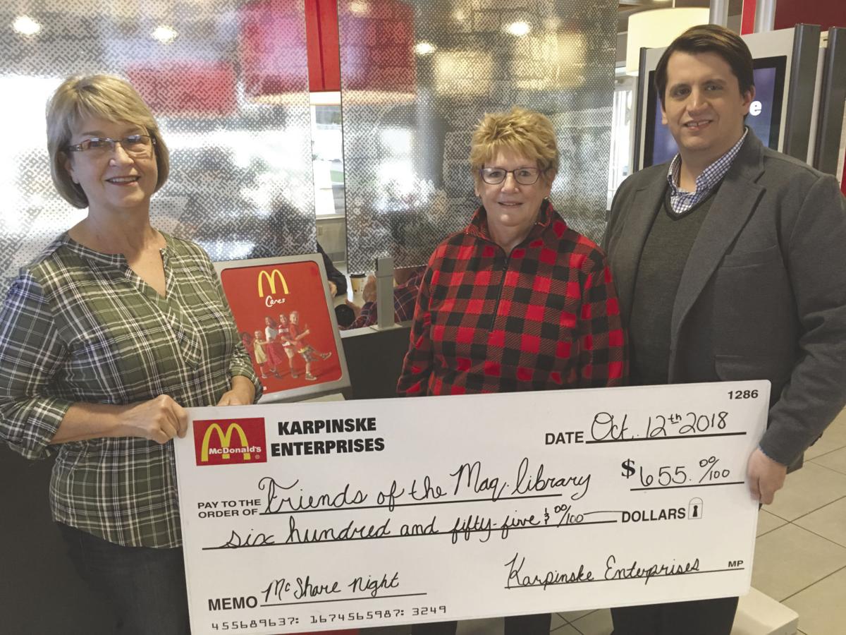 A $655 check from a McShare Night