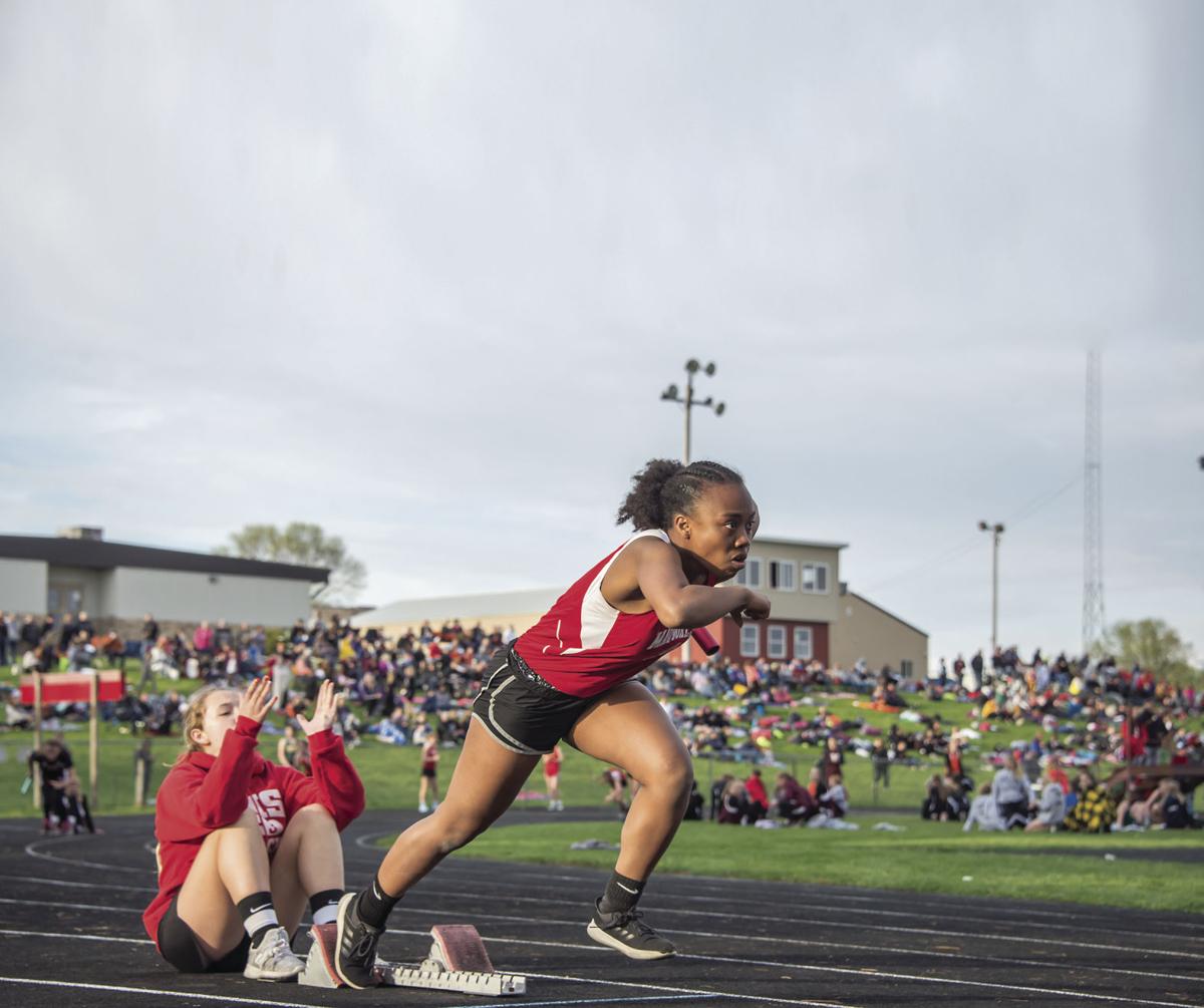 Kasedi Frazier leaps