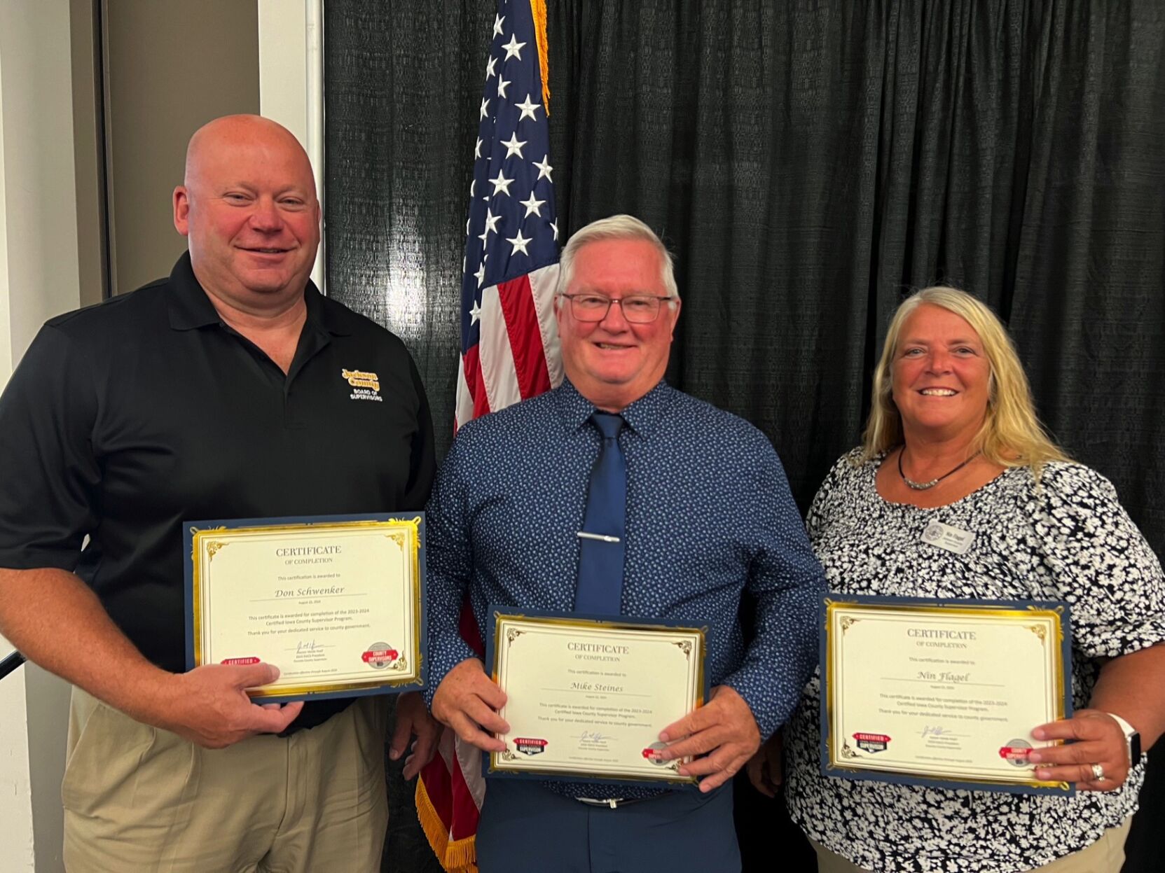County supervisors earn state certification Local News