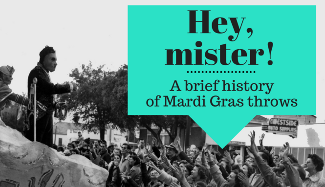 Mardi Gras throws: A brief history