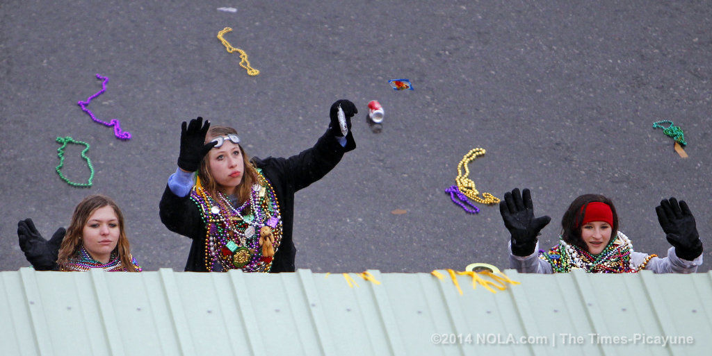 Truck parades are a family affair on Mardi Gras in Jefferson Parish
