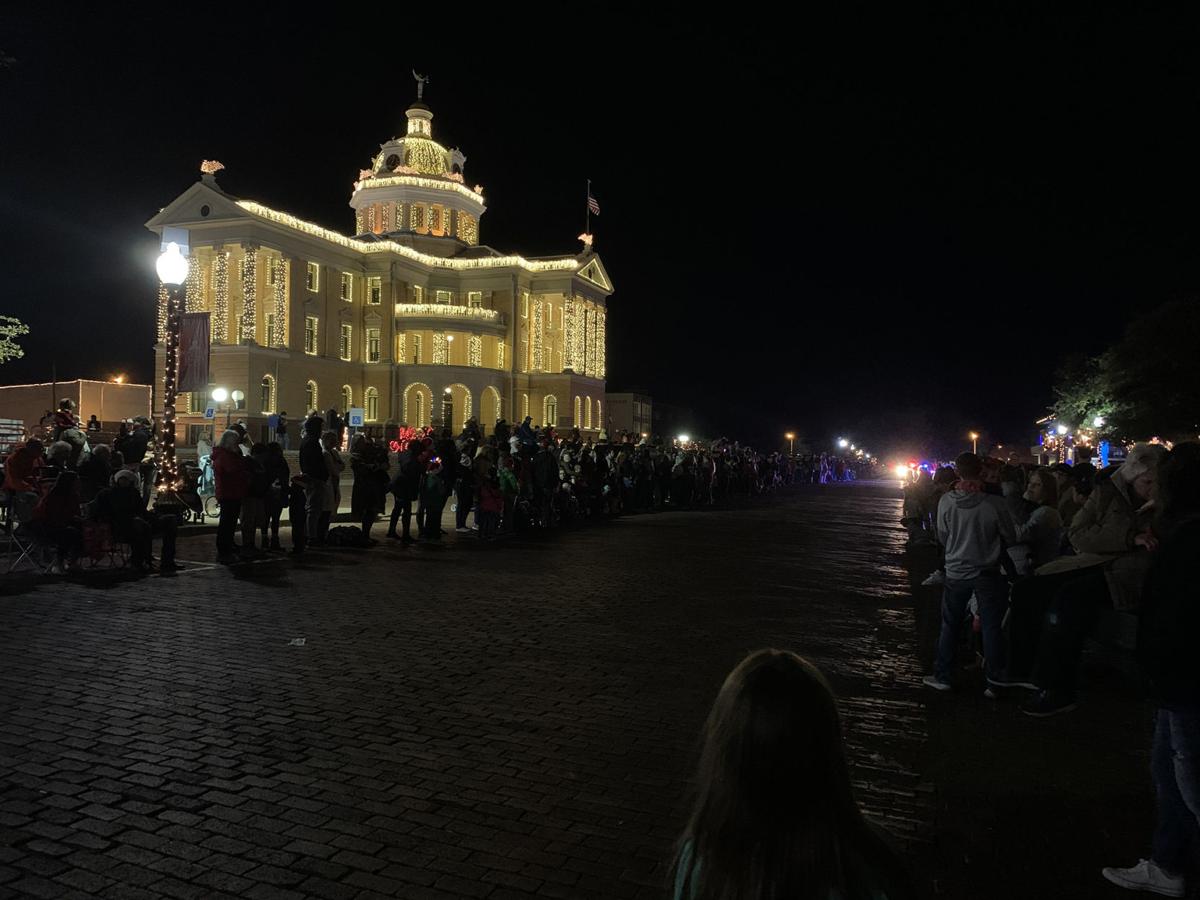 Marshall's annual Christmas parade lights up the night News