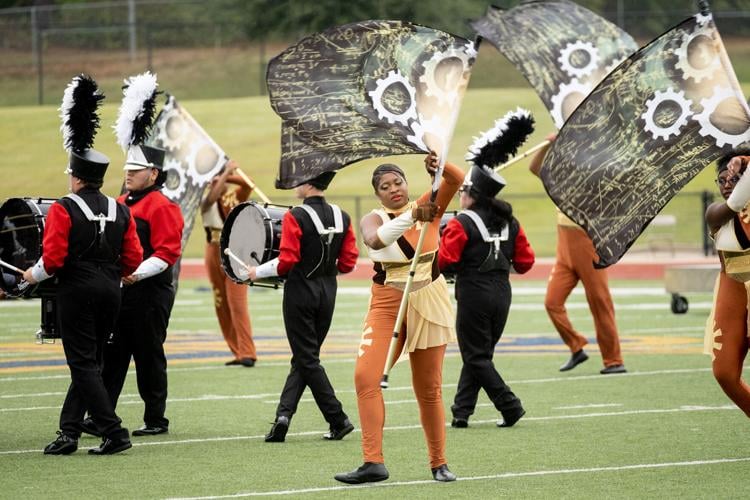 PHOTOS Marshall High School band competes at UIL region marching