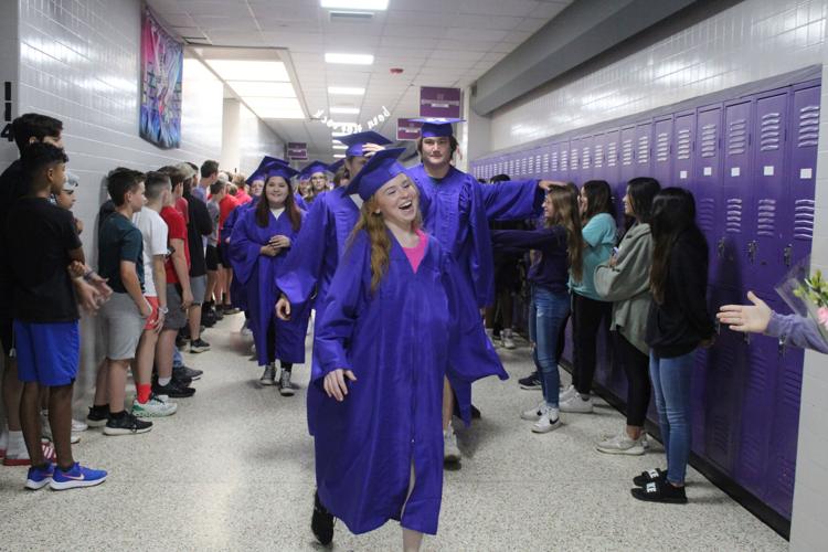 PHOTOS Hallsville Class of 2023 embarks on senior walk ahead of