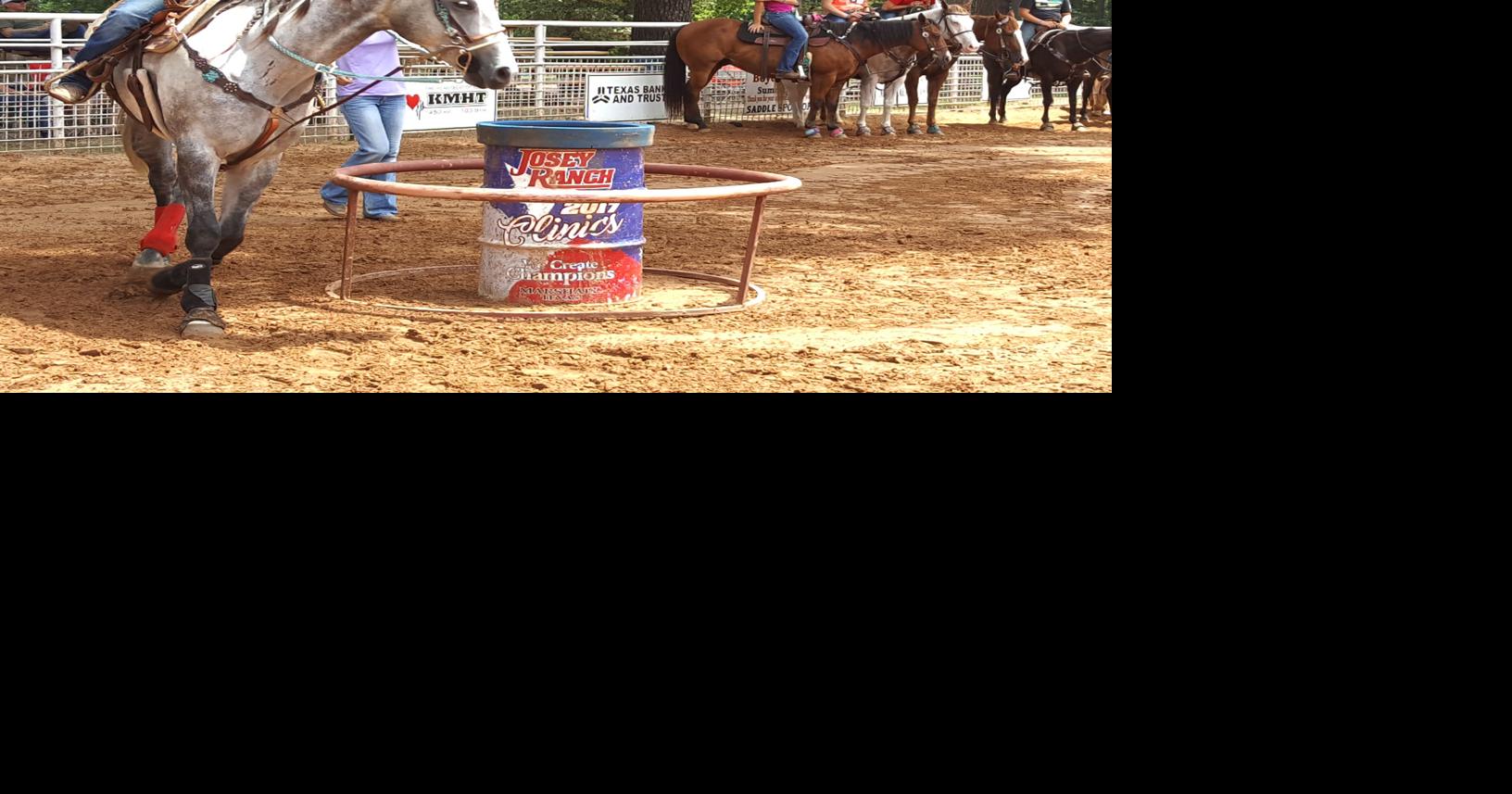 Rosie and her second #barrel #race run! #horse #ranch #ranchlife #ran