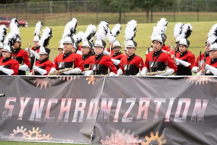 PHOTOS Marshall High School band competes at UIL region marching