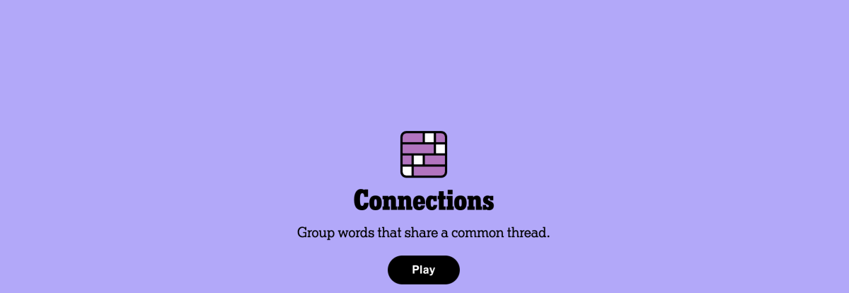 Connections' Hints and Answers for NYT's Tricky Word Game on Monday,  February 12, Parade