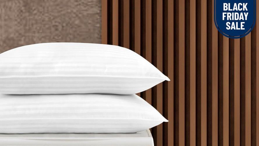 Beckham Hotel Collection Bed Pillows for Sleeping - King Size, Set of 2