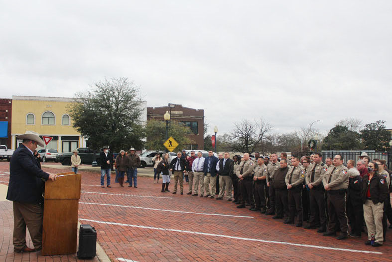 BJ Fletcher Sworn Into Office As New Harrison County Sheriff | News ...