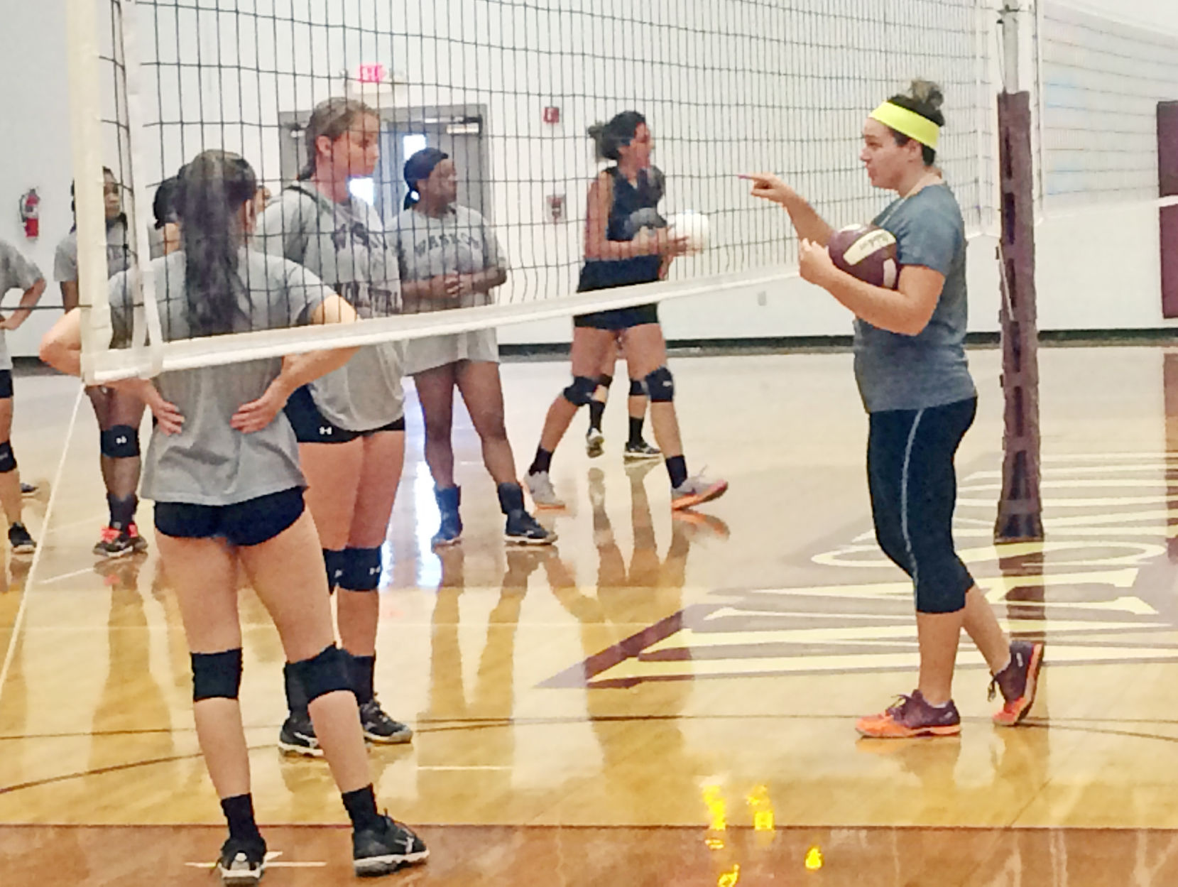 volleyball practice