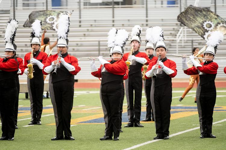 PHOTOS Marshall High School band competes at UIL region marching
