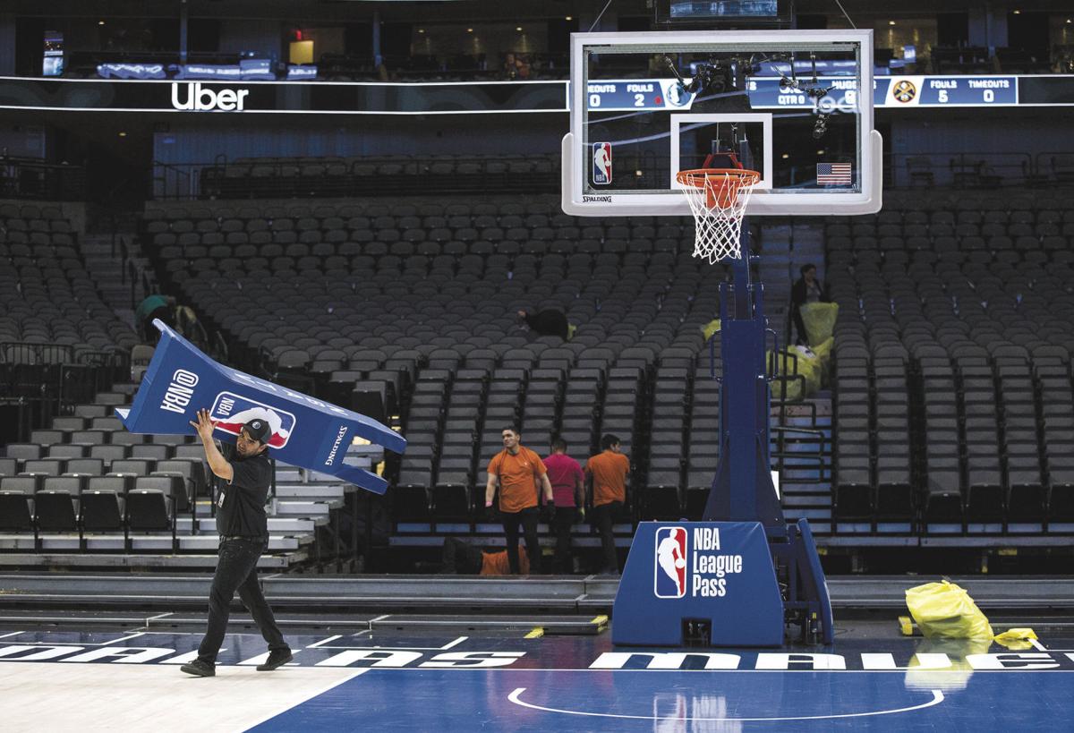 Arena Workers Caught In Sports Shutdown Marshallnewsmessenger Com