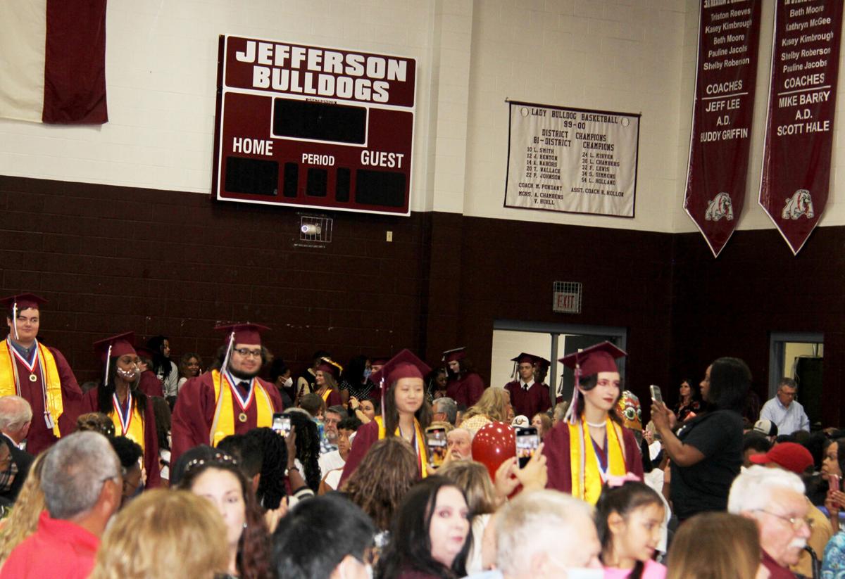 Saying goodbye Jefferson Class of 2021 walks across stage News