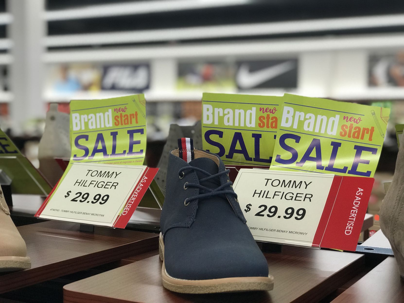 shoe dept sales